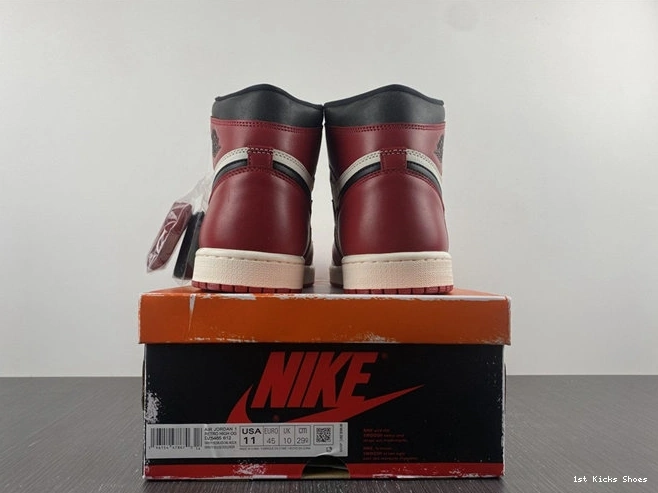 1st Kicks Unique 3584 Retro 1 DZ5485- Lost High and Jordan OG Found 1013